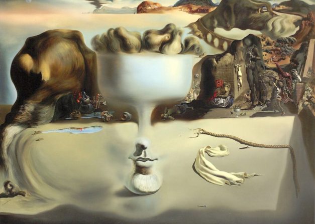 Apparition of Face and Fruit Dish on a Beach - 1938